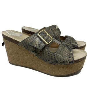 Kenneth Cole Python Print Platform 7.5
